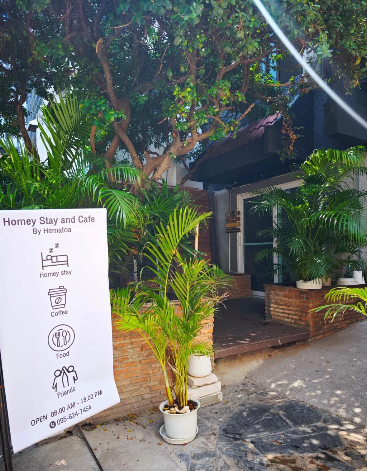 Homey Stay And Cafe By Hematoa Banguecoque Exterior foto